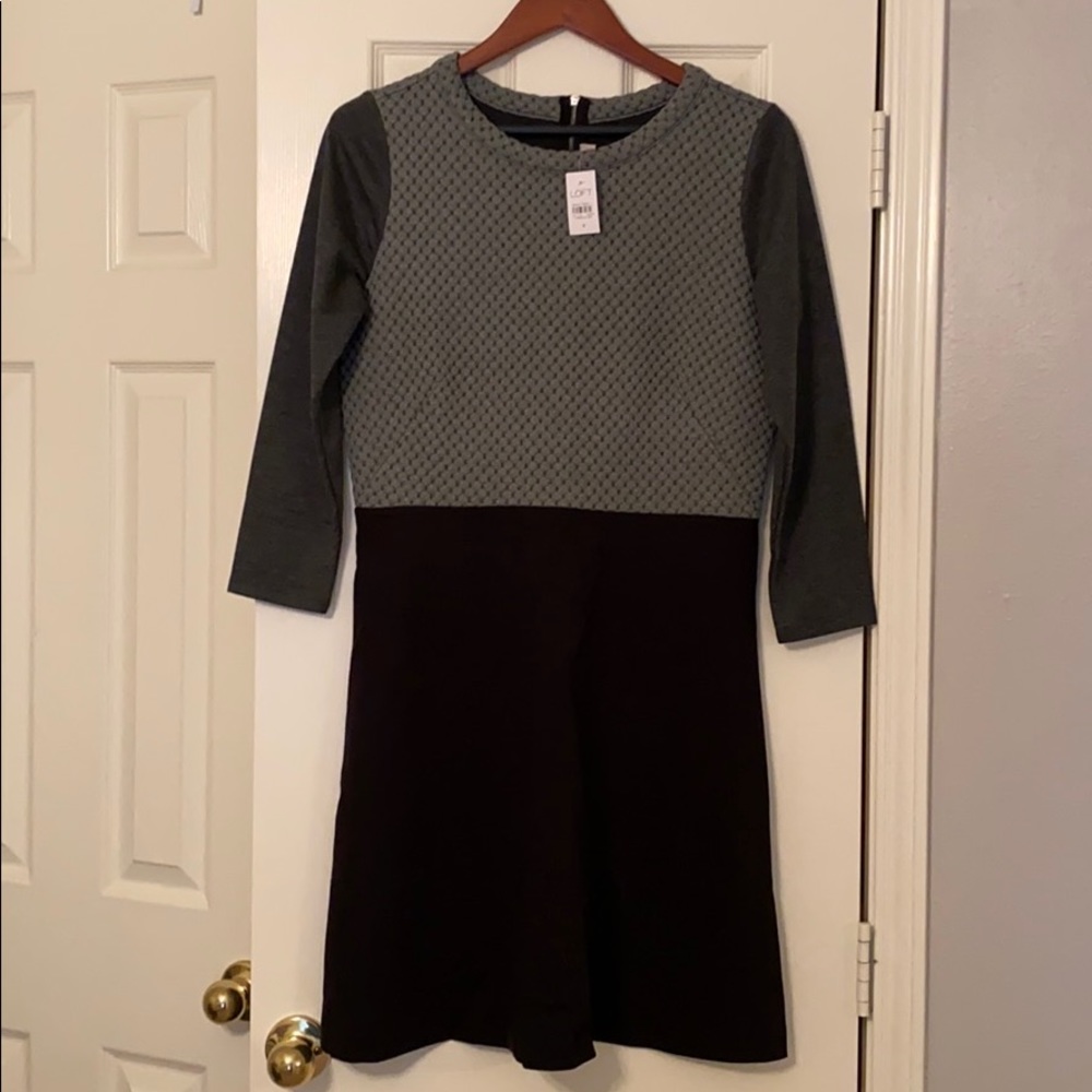 Loft long sleeve dress
